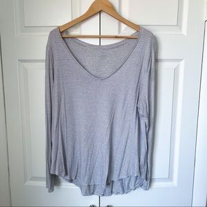 Old Navy Striped Long Sleeve Relaxed Fit Shirt